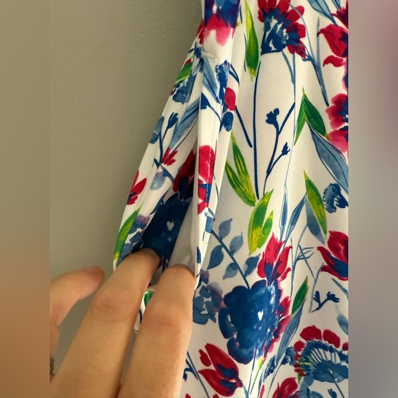 PGA Tour Womens Golf Skort SZ XL Floral Pockets Bright Athletic Summer Comfort - Picture 2 of 8